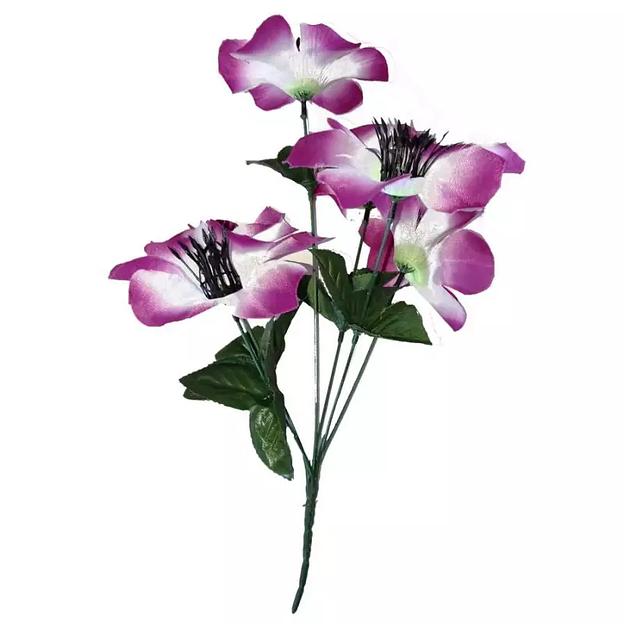 Букет георгинов (однослойных) 6 голов 34см 086-435 фото 6