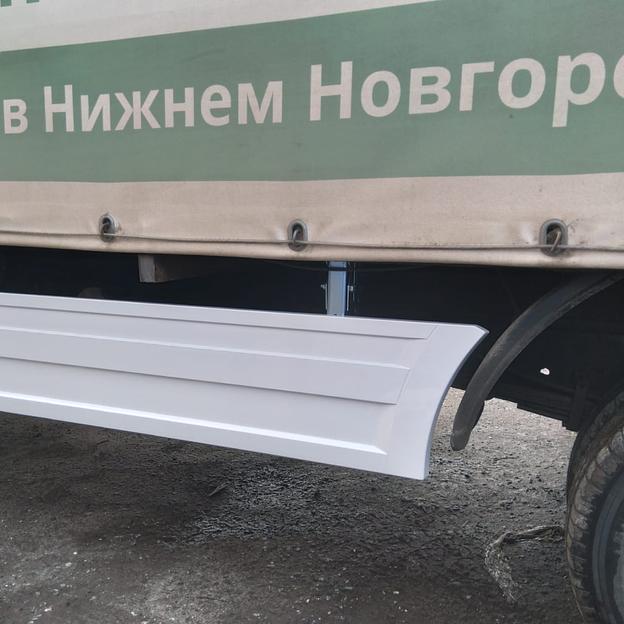 Боковая защита фургона, отбойник (длина 1000 мм) из стеклопластика ОПТ фото 8