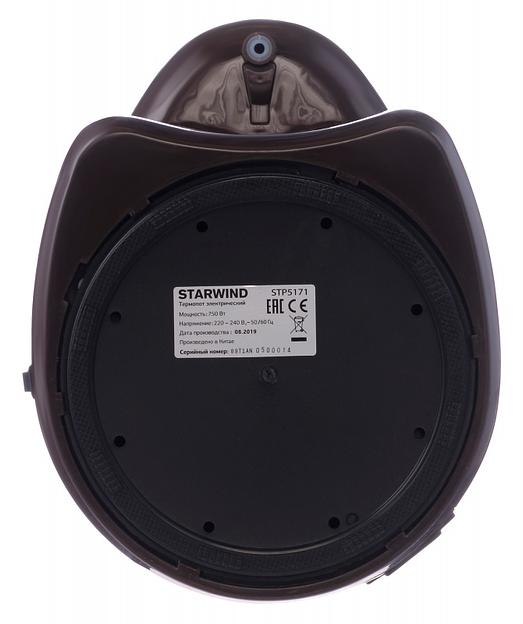 Термопот Starwind STP5171 5л. 750Вт коричневый фото 7