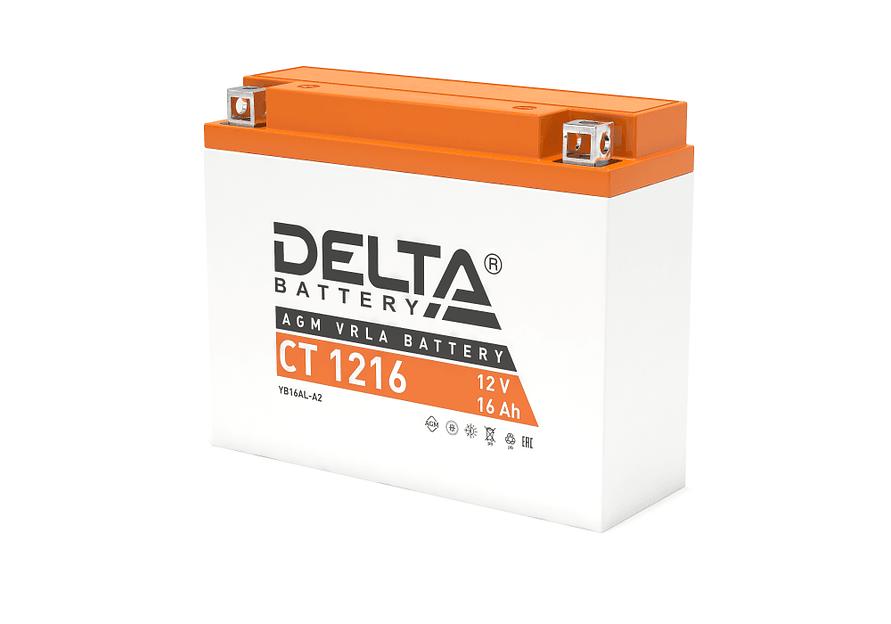 Аккумуляторная батарея DELTA BATTERY CT 1216 фото 3