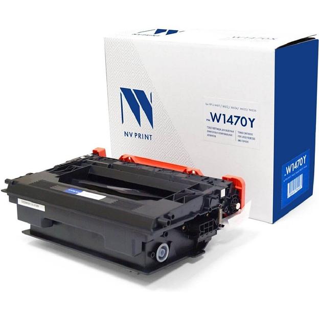 Картридж NVP совместимый NV-W1470Y для HP LJ M611/M612/M634/M635/M636 (42000k) фото 1