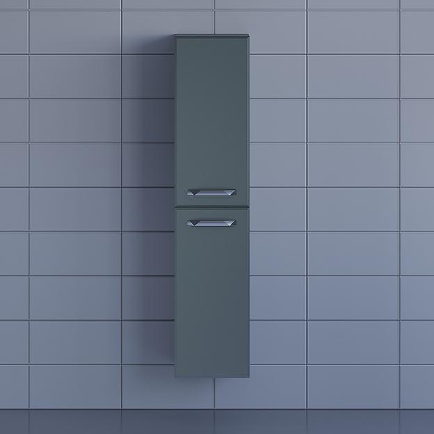 Пенал Uperwood Foster 36*30*160 см, подвесной, серый графит фото 1