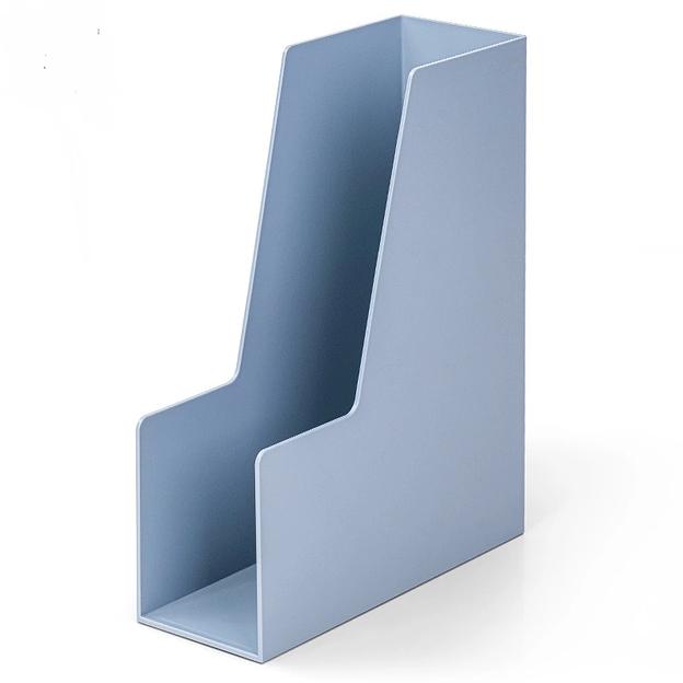 Лоток вертикальный Deli NS022BLUE Nusign 308x249x91мм синий фото 1