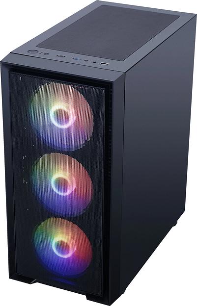 Корпус Accord M203 черный без БП ATX 2xUSB2.0 1xUSB3.0 1xUSB3.1 audio bott PSU фото 5