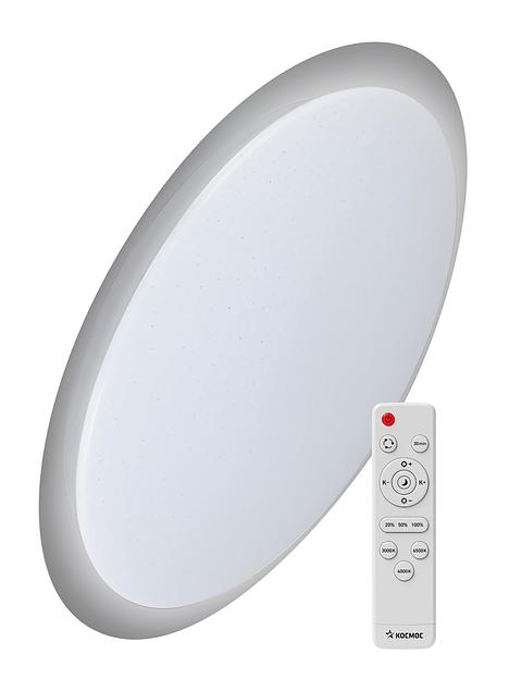 Светильник светодиодный ДБО-75 Вт настенно-потолочный управляемый GALAXY 230В 3000-6500K 6000Лм 560x85мм фото 1