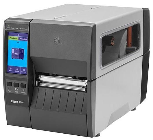 Принтер этикеток Zebra ZT231 (CN), TT, 4", 300 dpi, Tear, EU/UK Cords, USB, Serial, Ethernet, BTLE, USB Host, EZPL фото 1