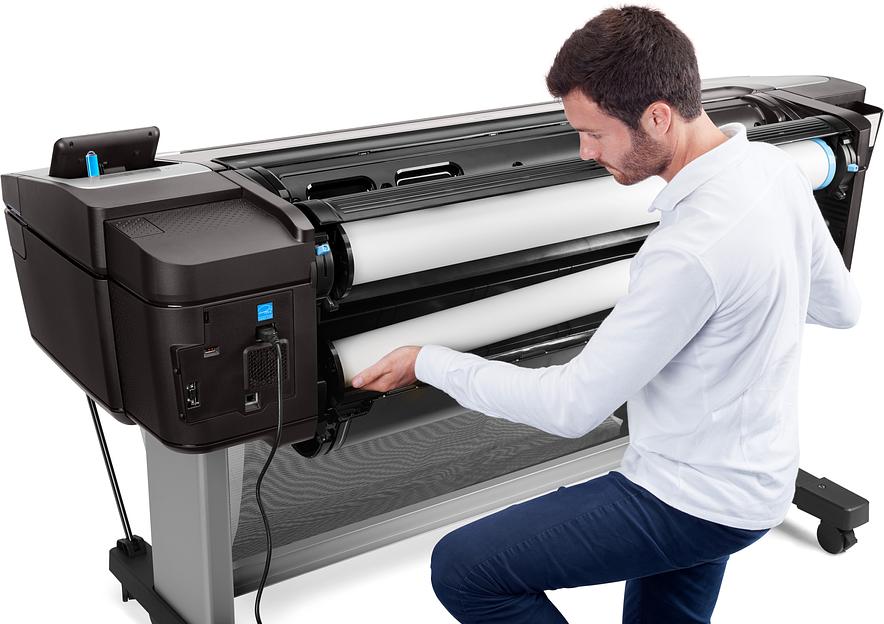 Плоттер HP Designjet T1700dr (W6B56A) A0/44" фото 6