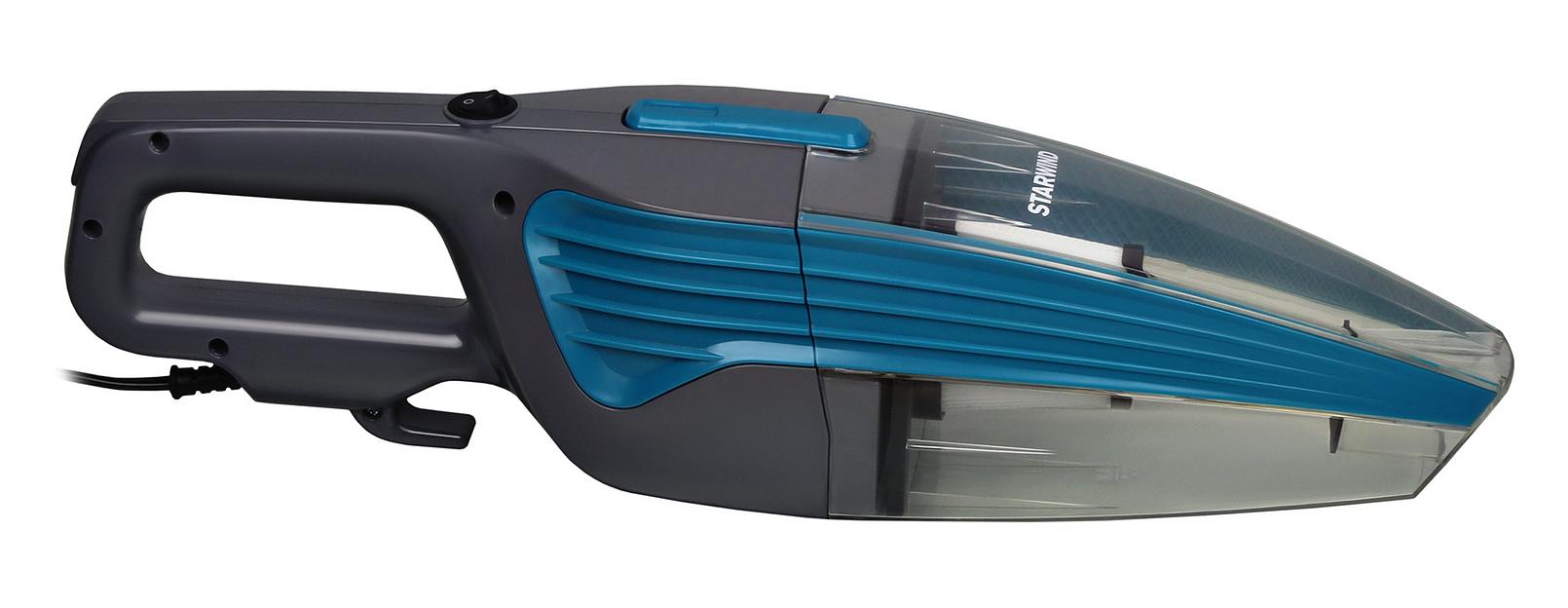 Пылесос ручной Starwind SCH1250 1000Вт бирюзовый/серый фото 9