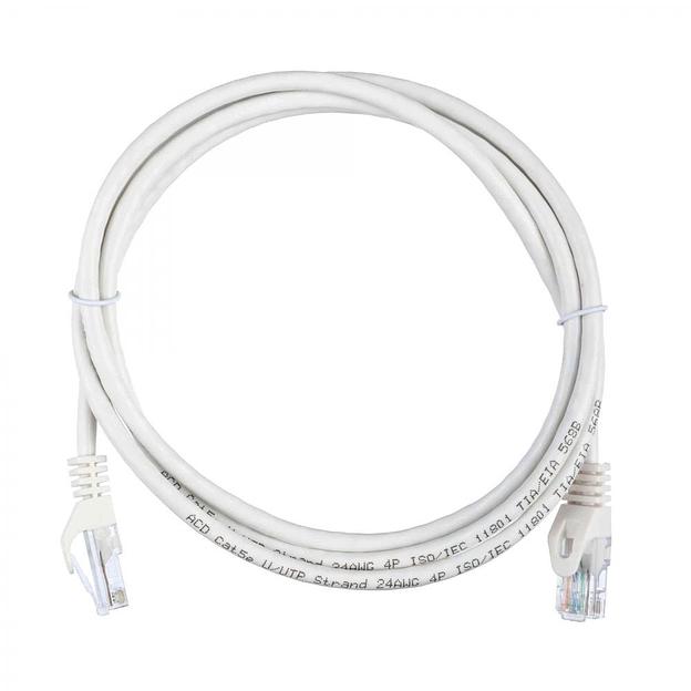 Кабель ACD Патч-корд ACD-LPU5C-15W |ACD-LPU5C-15W| Cat5e UTP 24AWG 4Pair, 7/0.18мм CU Белый, 1.5м, (741760) фото 1