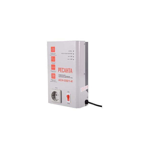 Стабилизатор напряжения Ресанта АСН-550/1-И, белый [63/6/75] фото 1