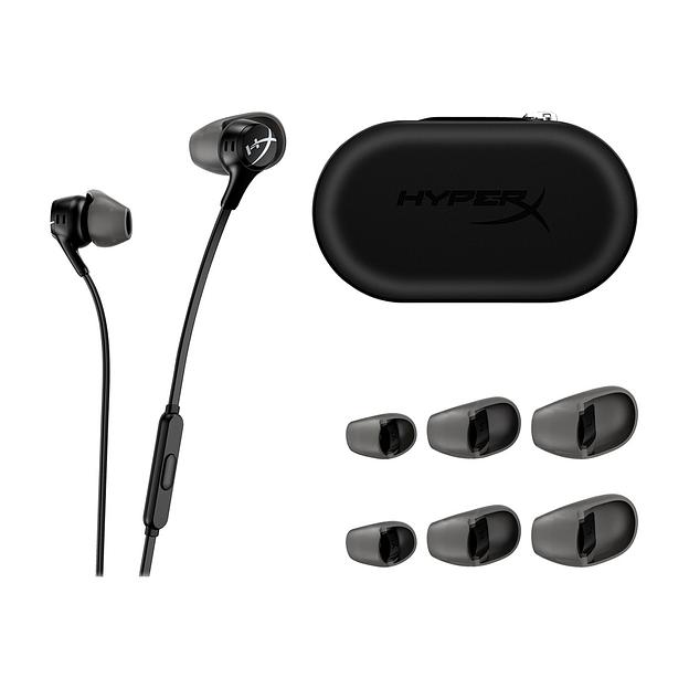 Наушники с микрофоном HyperX Cloud Earbuds II Black 705L8AA фото 3