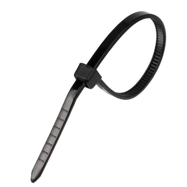 Exegate EX253849RUS Стяжка нейлоновая, неоткрывающаяся. Exegate, 150мм, упак. 100шт Black фото 1