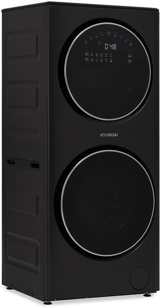 Стиральная машина Hyundai Gemini WMD9423 класс: A+++ загр.фронтальная макс.:15кг (с сушкой) темно-серебристый фото 3