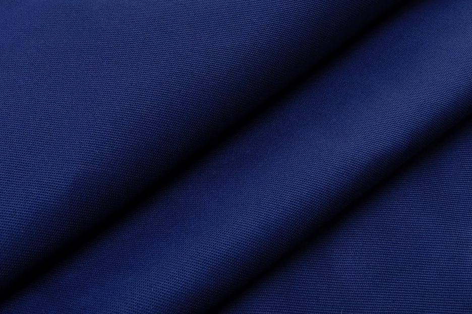 Ткань диагональ гладкокрашеная синяя, опт фото 1