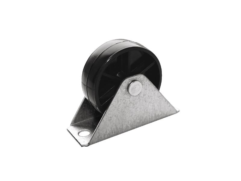 Ролик выкатной Н44мм с пластик. колесом фото 1