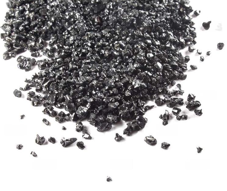 Абразивный никельшлаковый песок, фракций «Полуторка» 0,5–2,0 мм ТУ 08.12.13.-004-74714301-2021 фото 1