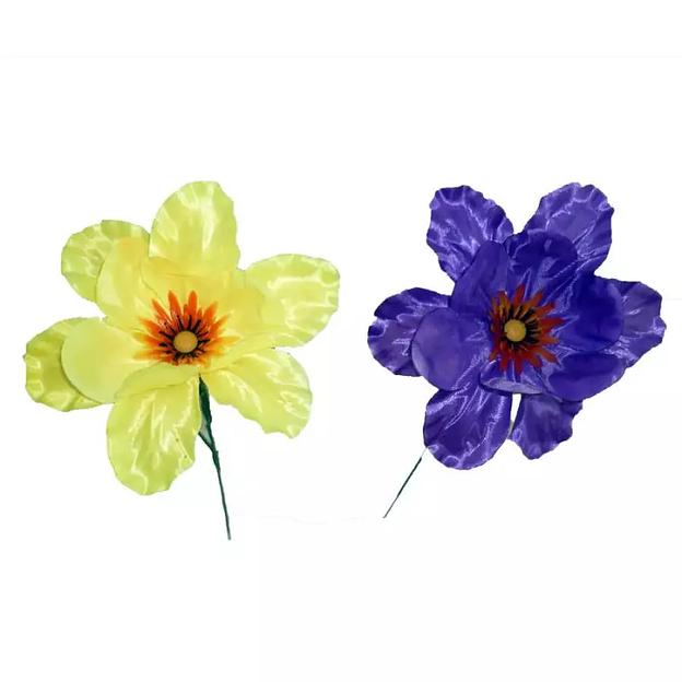 Искусственный георгин на ножке 32см 169-308 фото 1