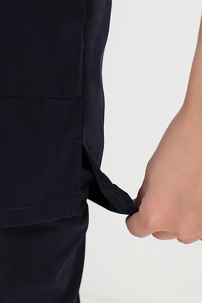 Костюм хирургический DOCTOR BIG женский DB 4-87-01-1 тёмно-синий, опт фото 5