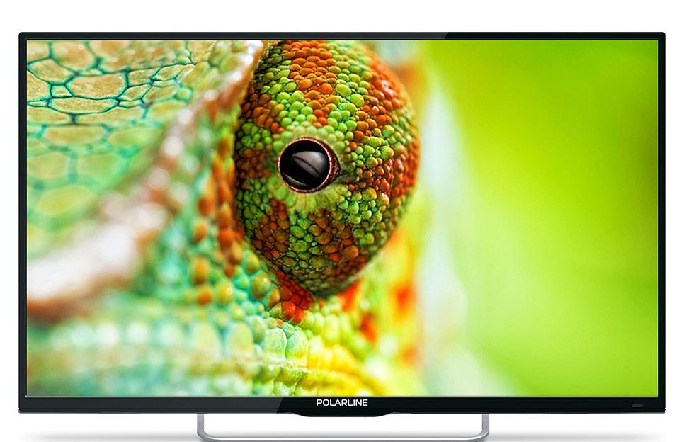 Телевизор LED PolarLine 43" 43PL51STC-SM черный/FULL HD/50Hz/DVB-T/DVB-T2/DVB-C/DVB-S2/USB/WiFi/Smart TV (RUS) фото 1