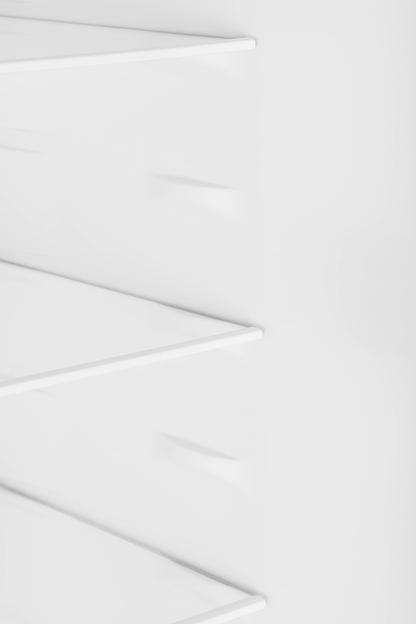 Холодильник Kraft KF-NF292X нержавеющая сталь двухкамерный 201/64л морозилка снизу фото 10