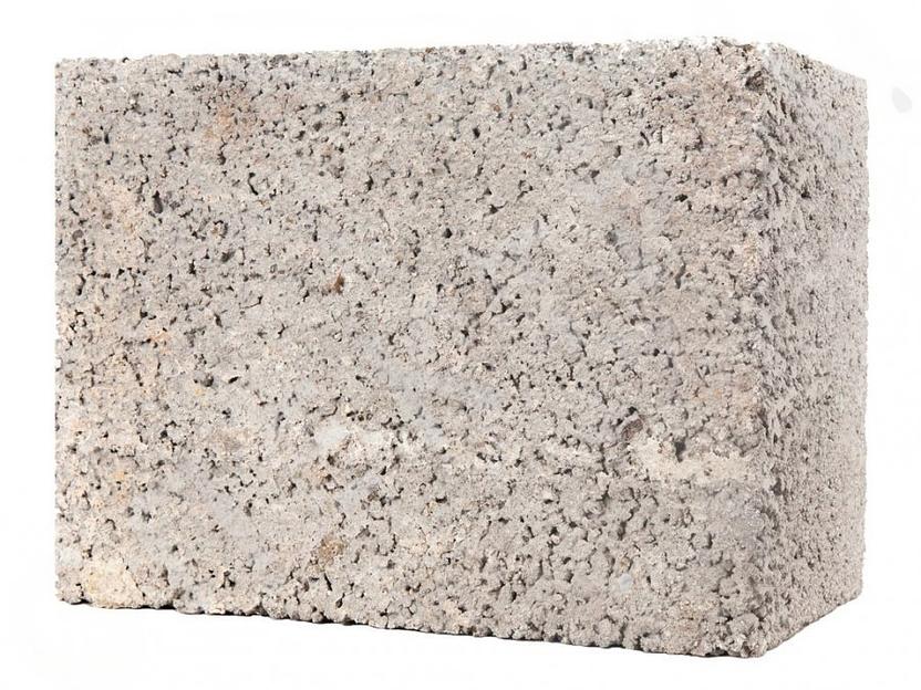 Блок керамзитобетонный полнотелый (390х240х188 мм) КСР-ПР-39-50-F50-1050 фото 1