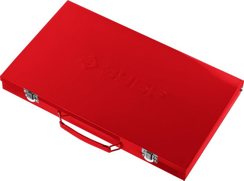 ЗУБР Набор "ЭКСПЕРТ" с металлореж. инструментом,метчики однопроход. и плашки,оснастка, экстракторы-в метал.боксе 65пред. [28118-H65_z01] фото 3