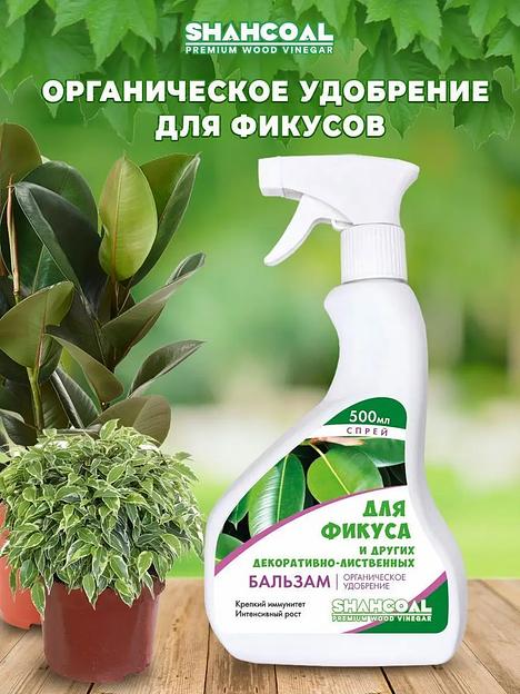 Бальзам-спрей для комнатных декоративно-лиственных растений 500 мл ОПТ  фото 1