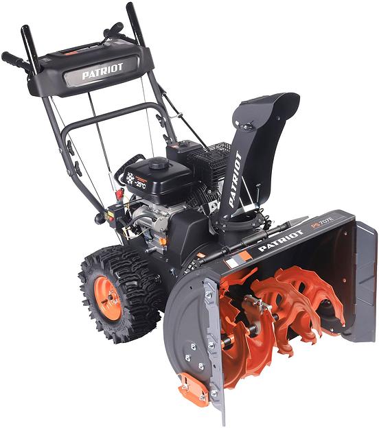 PATRIOT PS 707 E Снегоуборщик [426109727] { 7л.с до -25 °С; 212 сс; Стартер ручной / 220V; Панель c увеличенным диапазоном скоростей 6 вперед /2 назад } фото 4