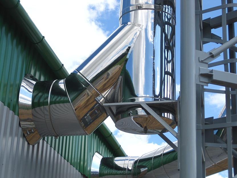 Газоходы из нержавеющей стали фото 1