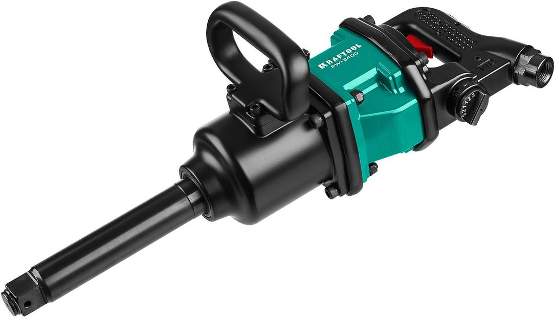 Гайковерт Kraftool PW-3400 312л/мин зеленый/черный фото 3