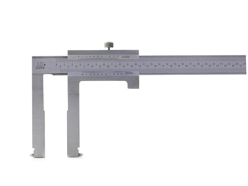 Штангенциркуль д/торм.бар. и кол. ШЦСА- 2-340 0,02 (40-340) SHAN с поверкой фото 1