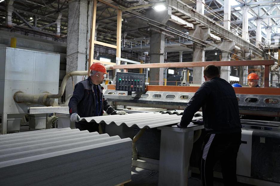 Восьмиволновой гладкий шифер BF Tech 5.8 ГОСТ фото 3