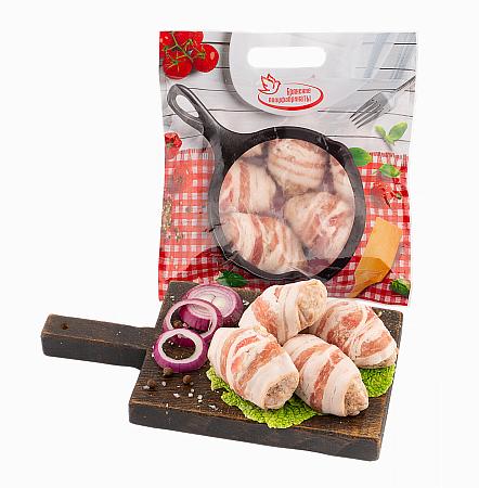 Замороженные котлеты «Сочные» в беконе ОПТ фото 1