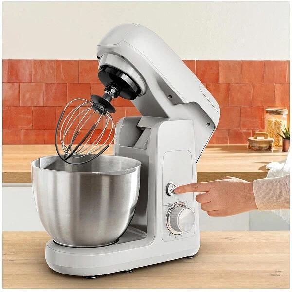 Кухонная машина Tefal Bake Partner QB520B38 планетар.вращ. 1100Вт серый/серебристый фото 4