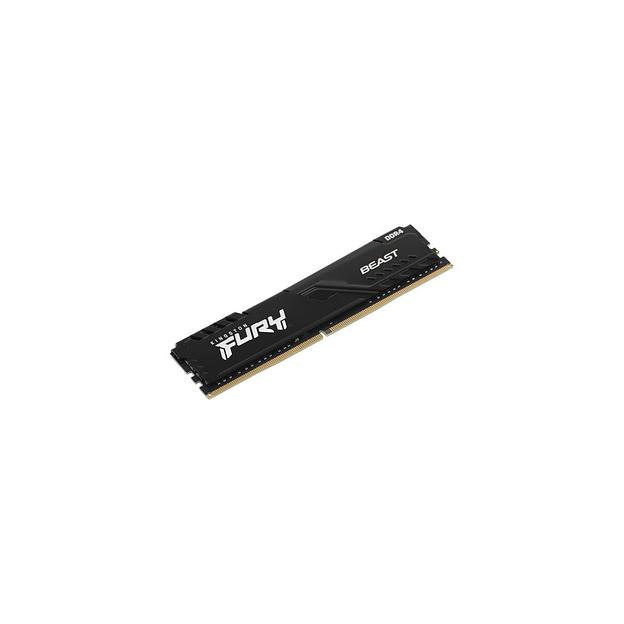 Оперативная память Kingston Fury Beast Black KF432C16BB/16 DDR4 - 1x 16ГБ 3200МГц, DIMM, Ret фото 1