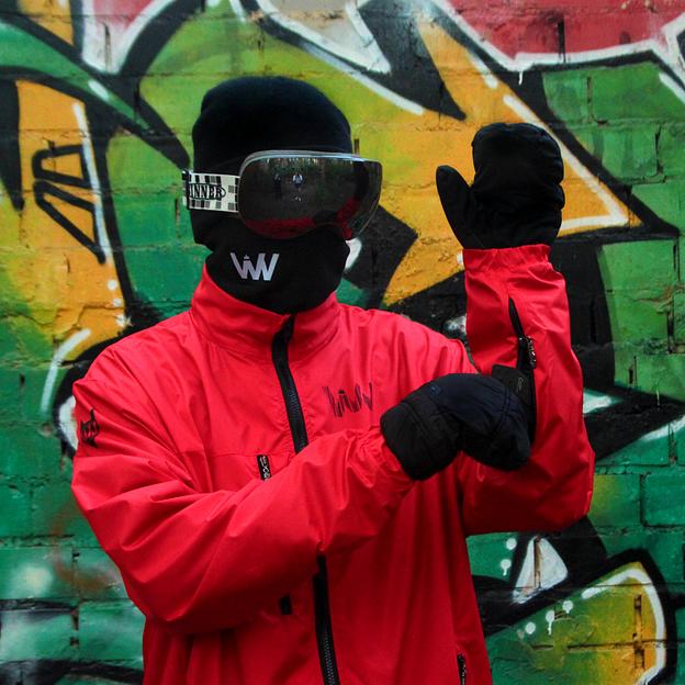 Сноубордическая куртка (парка) Code Scar красный ОПТ фото 8