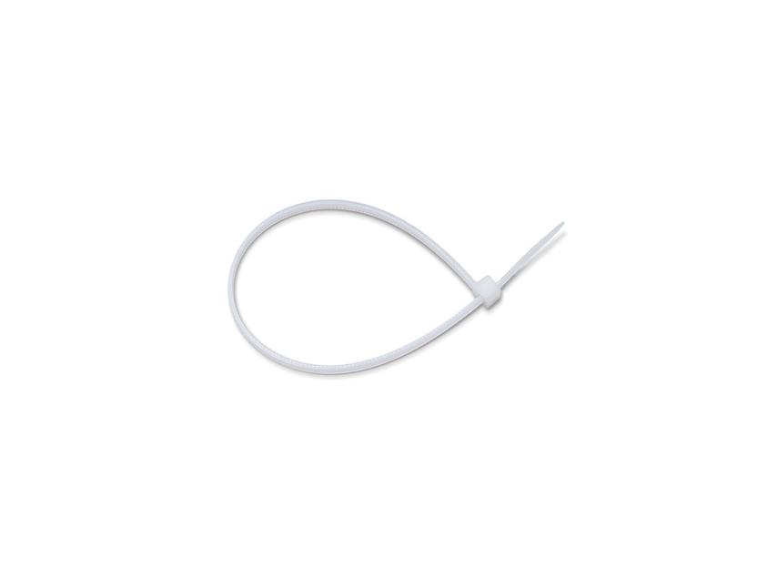 Стяжка нейлоновая, бел.  2,5*100 mm Ripo (упак. 100 шт.) фото 1