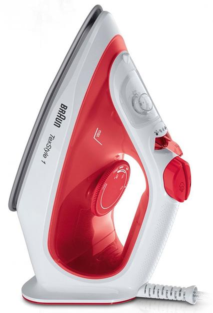 Утюг Braun SI1019RD 2000Вт красный/белый фото 2