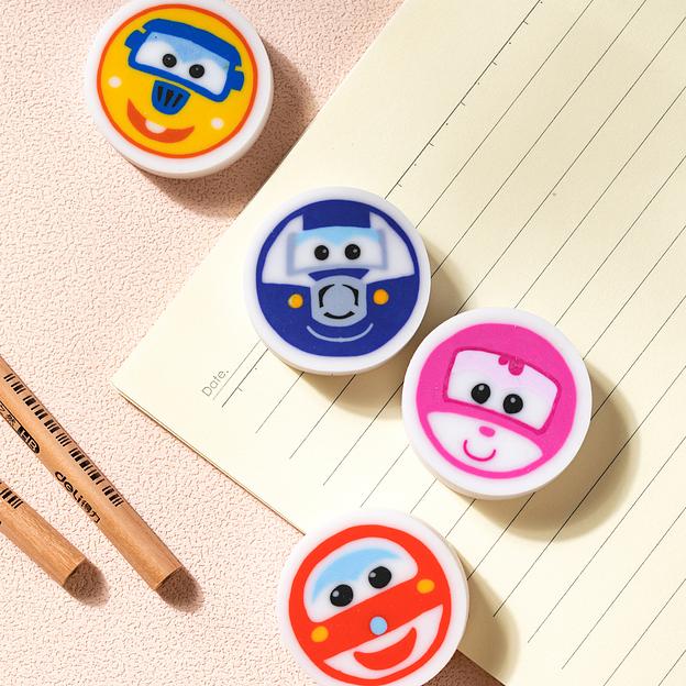 Ластик Deli EH318 Super Wings 30х10мм ассорти фото 2