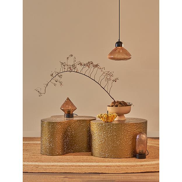 Набор из 2-х столиков Grannis, золотистые фото 5