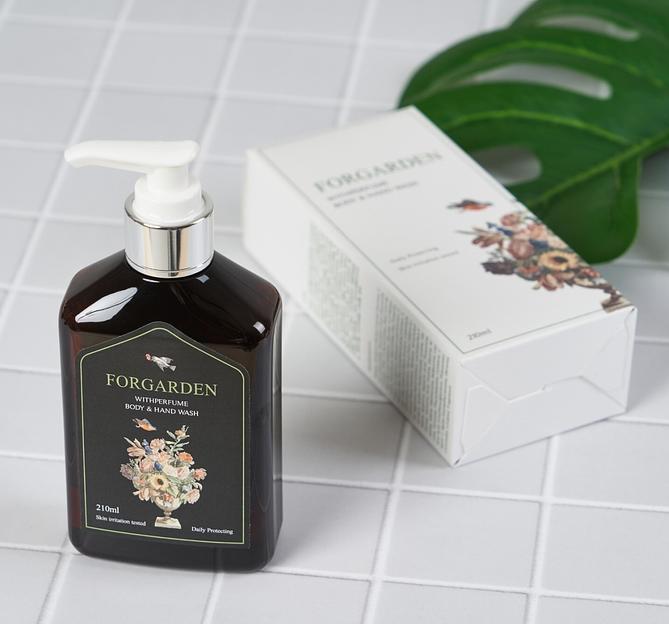 FORGARDEN Withperfume Body & Hand Wash Парфюмированный гель для душа, 210 мл опт фото 1
