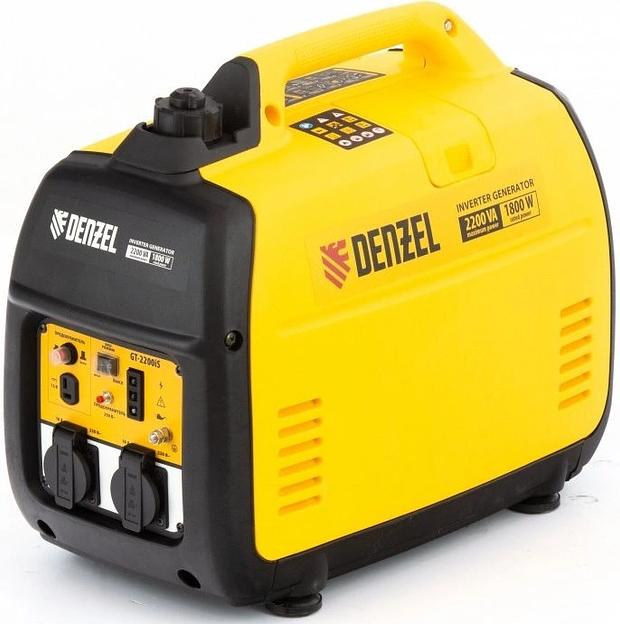 Генератор Denzel GT-2200iS 2.2кВт фото 1