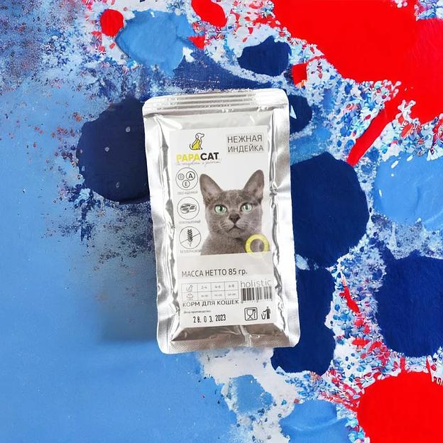 Корм для кошек влажный Holistic «Нежная индейка» 85 г ОПТ фото 6