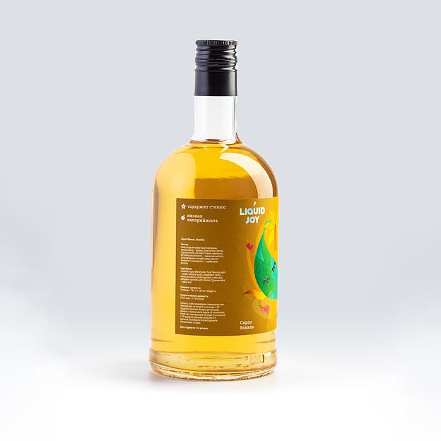 Сироп "Liquid Joy vanilla" ваниль 0,7л фото 2