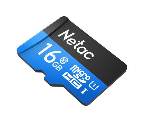 Карта памяти Netac MicroSD card P500 Standard 16GB, retail version card only фото 1