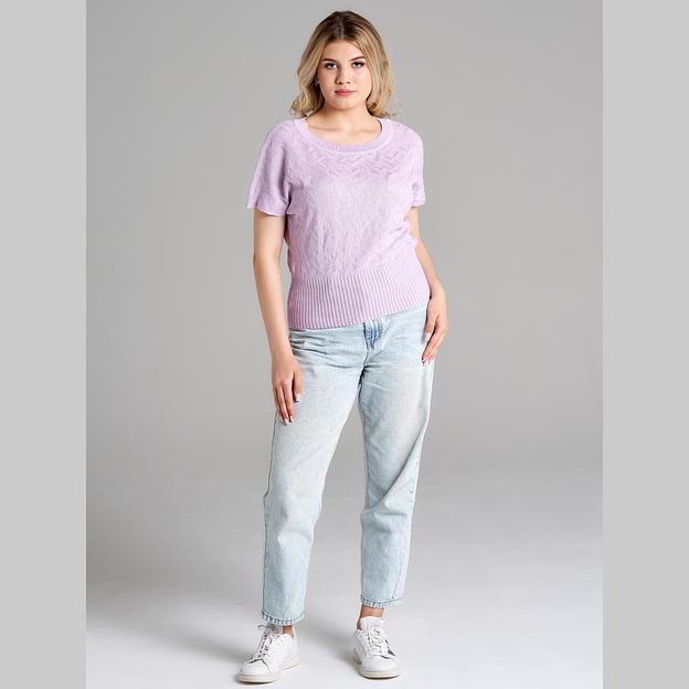 Кофта «Фантазия» сиреневая ОПТ фото 5