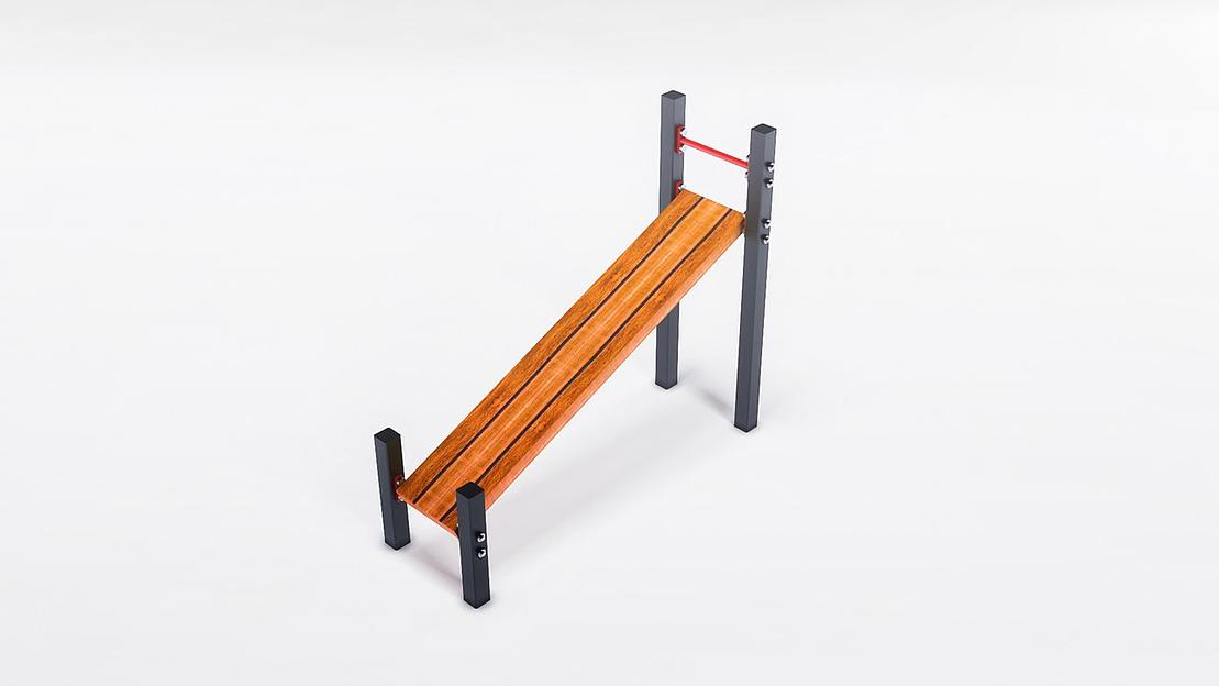 Скамья наклонная для пресса фото 1