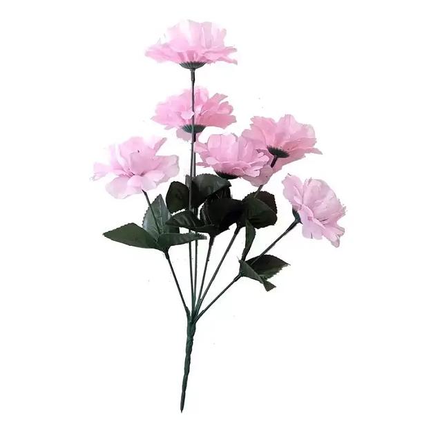 Букет с васильками 6 голов 34см 086-658 фото 1