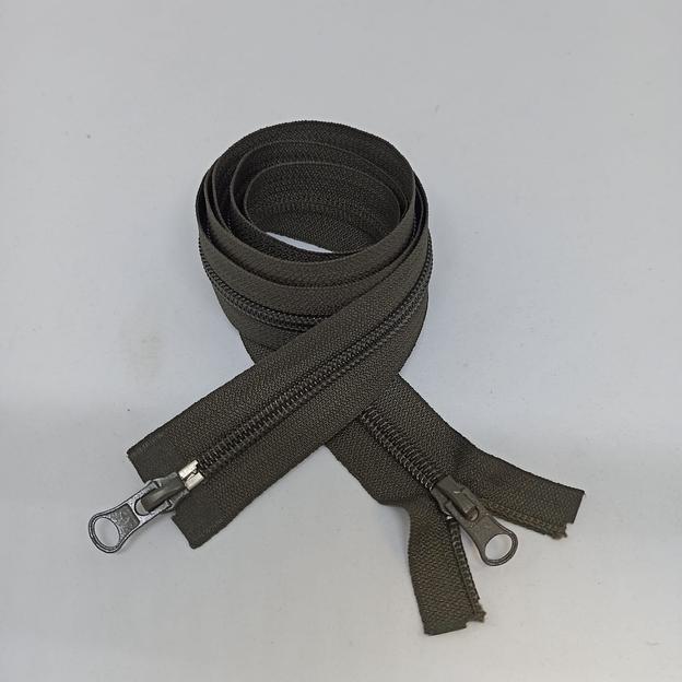 Молния спираль №7 110см 2 зам Болотный фото 1