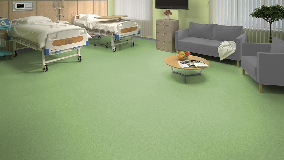 Коммерческий гомогенный линолеум однослойный для помещений с высокой проходимостью класс 34-43 ОПТ фото 9